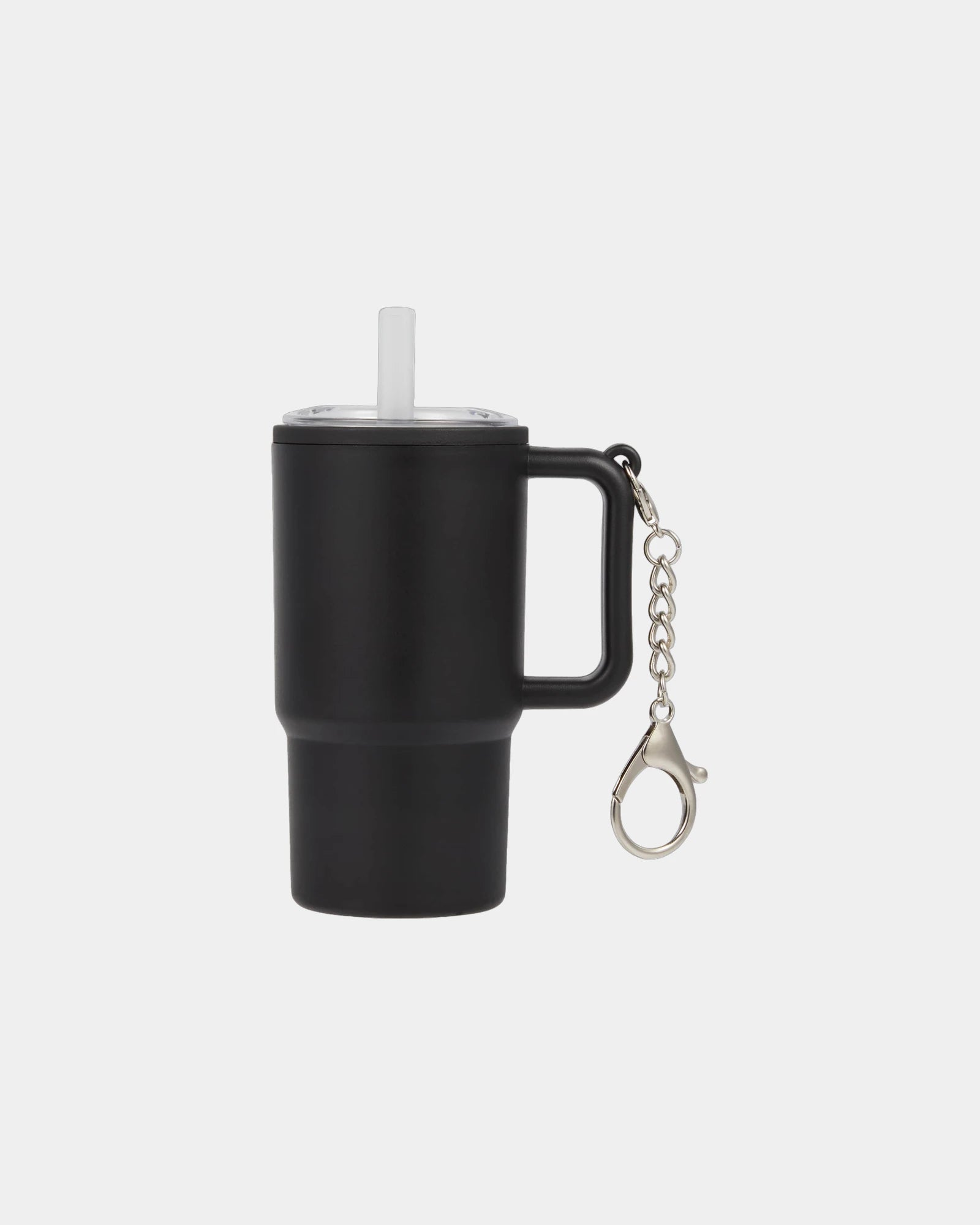 Custom recycled shot glass tumbler with keychain 4 oz - 2